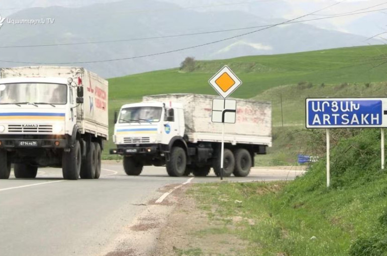 Ռուս խաղաղապահների շարասյունը ԼՂ-ից շարժվել է Հայաստան